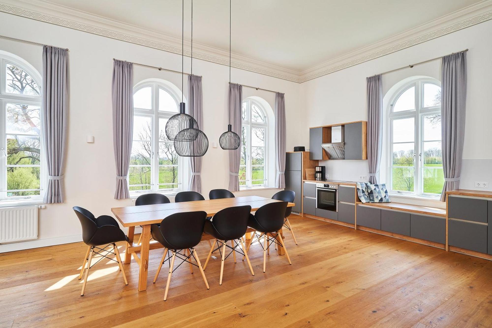 Ferienwohnungen Herrenhaus Gut Oestergaard Steinberg  Exteriör bild